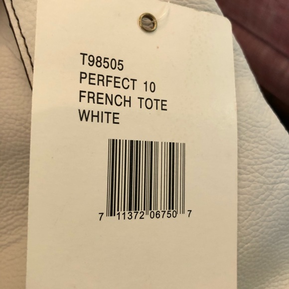 Tignanello French White Tote - Picture 6 of 8